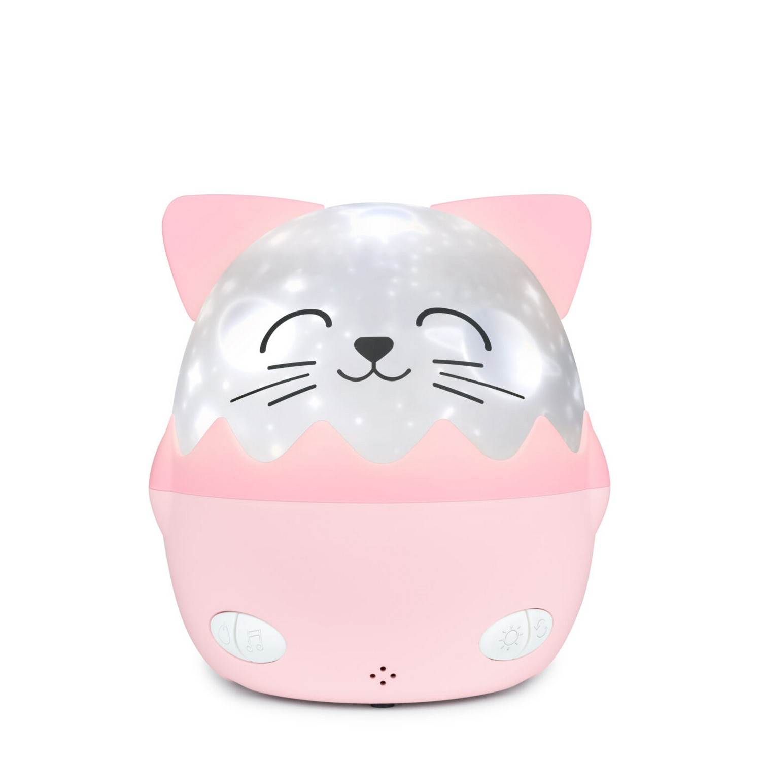 Bigben Kids MIA Zenélő Éjjeli Lámpa Projektorral - Cica (NLPKIDSCAT)