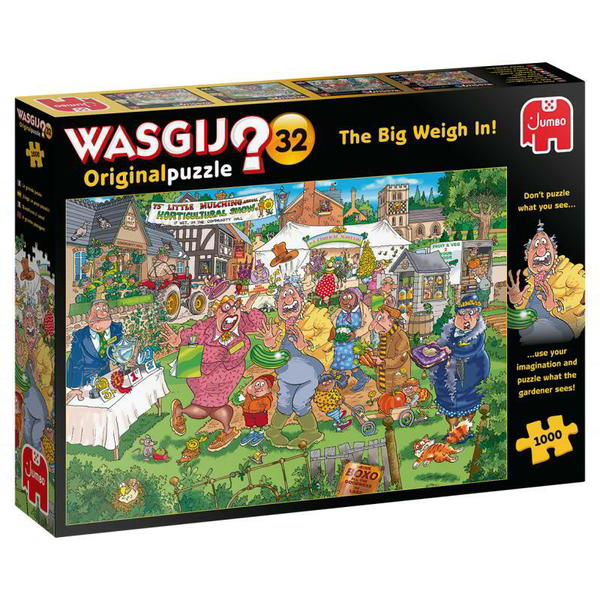 Wasgij Original 32 1000pcs Puzzle 1000 pz Fumetti