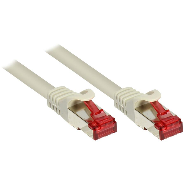 Good Connections Cat.6 Patchkabel S/FTP grau 0,5m