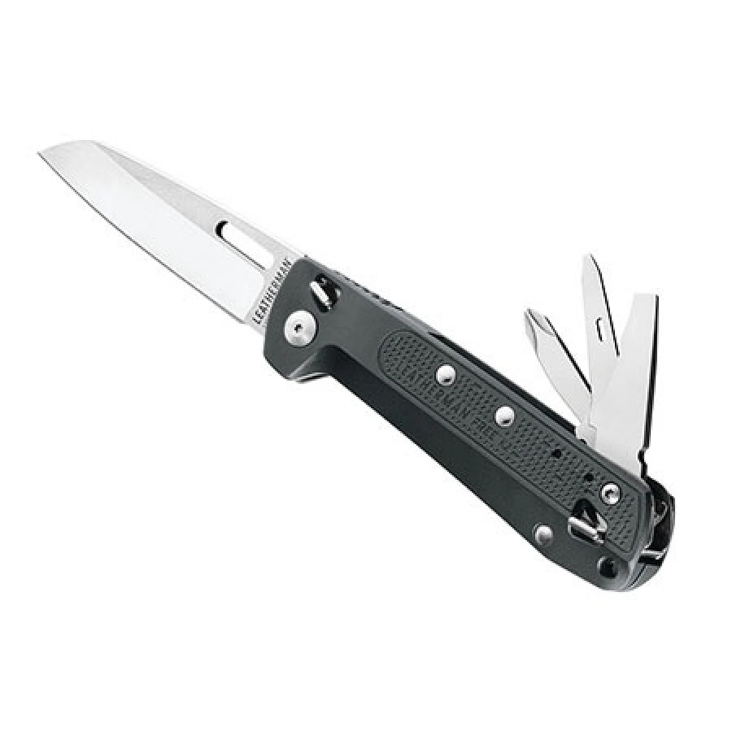Leatherman Multitool Free K2 8az 1ben Multiszerszám Zsebkés - Fekete (832658)
