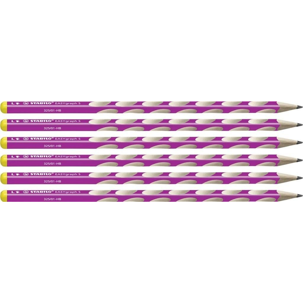 STABILO Easygraph S Grafitceruza HB Háromszögletű Vékony Balkezes Környezetbarát Rózsaszín (381369)