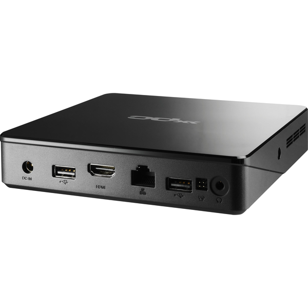 Shuttle XPC nano NS02EV2 Rockchip RK3368 2 GB DDR3L-SDRAM 16 GB eMMC Android 8.1 Неттоп Мини РС Черен