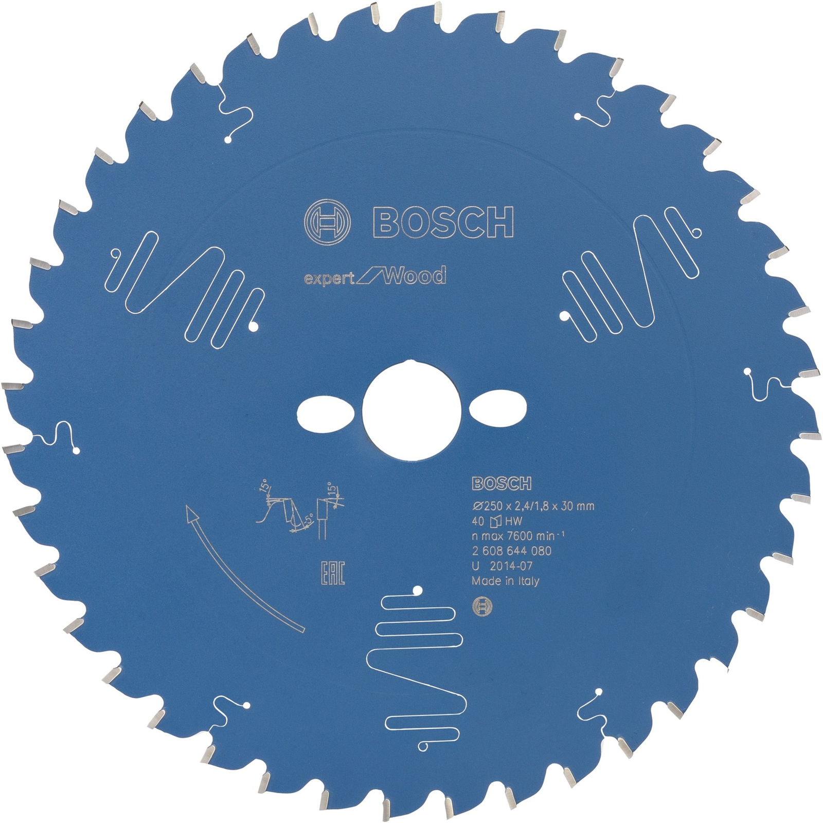 Bosch 2608644080 Körfűrészlap fához - 250mm (2608644080)