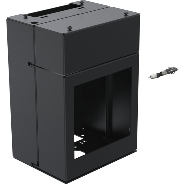 Ergonomic Solutions SpacePole Kiosk SPK212-02 аксесоар за POS система Централен модул Черен Метал