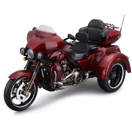 Maisto H-D Trikes 2021 CVO Tri Glide, metál piros (090159323372)