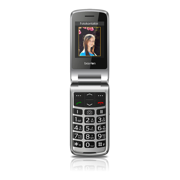 Bea-Fon SL645plus LTE fekete-ezüst mobiltelefon