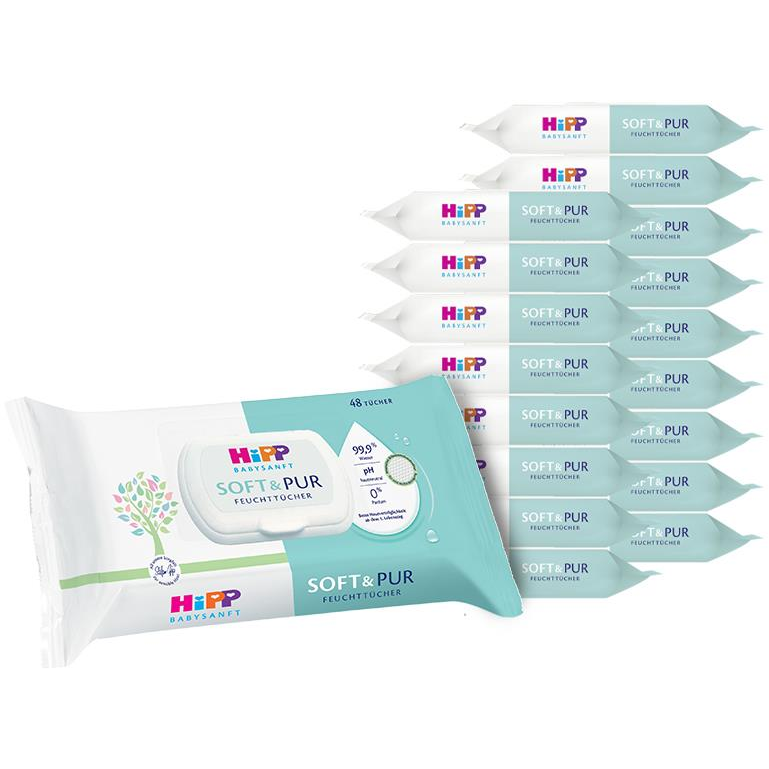 HiPP Babysanft Soft &Pur (18×48 db) (4062300446663)