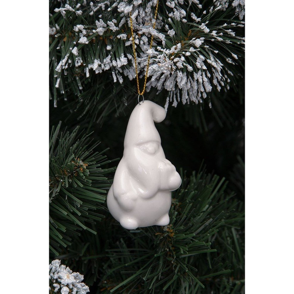 Saska Garden MIKOŁAJ ŚWIĄTECZNY CERAMICZNY BOMBKA 7,8 CM 1 szt
