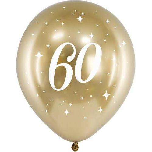 Latex Lufi Arany 60-as  30cm  6db CHB14-1-60-019-6