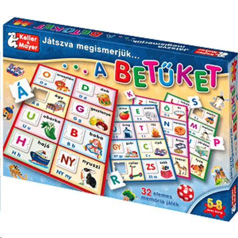 Keller & Mayer Játszva megismerjük a betűket társasjáték (712116) (712116)