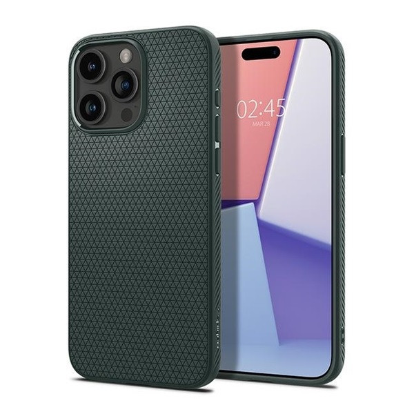 Spigen Liquid Air iPhone 15 Pro tok zöld (ACS06706) (ACS06706)