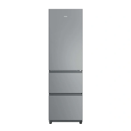 HAIER HTR3518ENMX Hűtőszekrény alulfagyasztós 196/107L Szürke