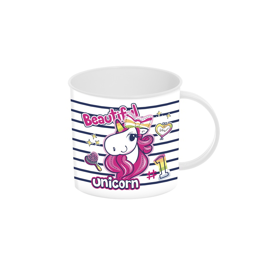 Iris Unikornis Műanyag gyerek Bögre 280ml - Mintás (161928-003)