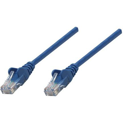Intellinet Cat6, UTP, 0.25m sieťový kábel Modrá 0,25 m U/UTP (UTP) (738910)