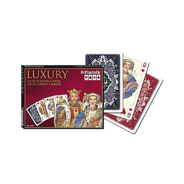 Piatnik Luxus römi kártya Luxury minta 2x55 lap (216749) (216749)