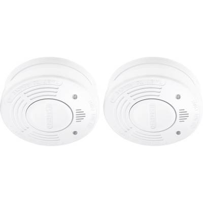Alecto Füstjelző 10 éves elemélettartammal Elemekről üzemeltetett (O x Ma) 102 mm x 35 mm (SD1010 2X)