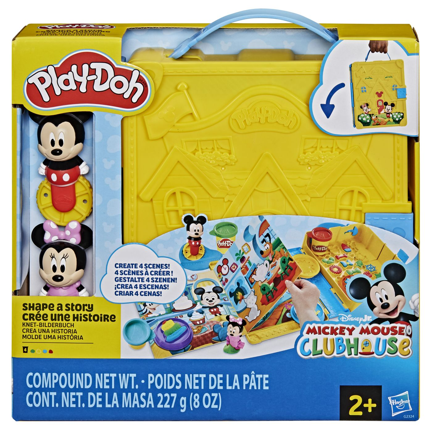 Комплект с моделин Създай своя история - Play-Doh - Творчески комплект на тема Мики Маус и приятели — G2324