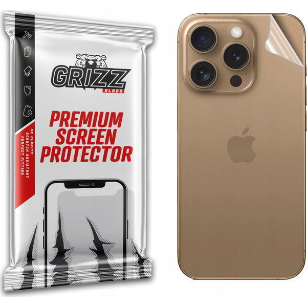  GrizzGlass Folia na tył GrizzGlass SatinSkin do Apple iPhone 16 Pro Max