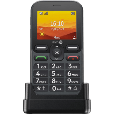 Doro Leva L10 (4g - Socle De Charge) Graphite