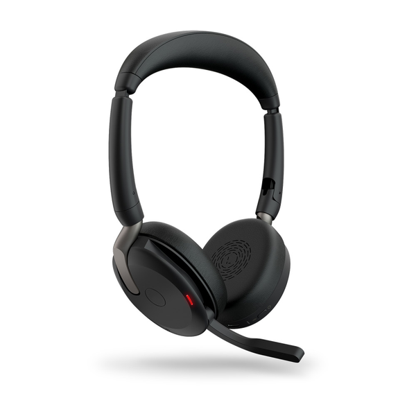 Jabra Evolve2 65 Flex Слушалки Жична и безжична Лента за глава Офис/Център за обаждания Bluetooth Черен