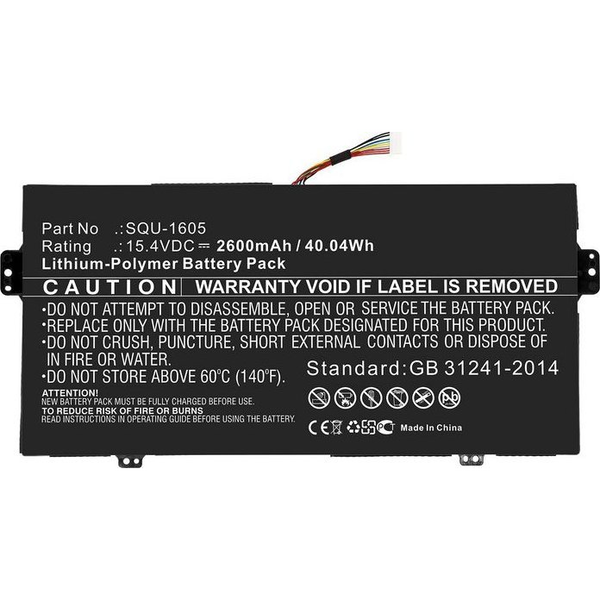 CoreParts MBXAC-BA0097 laptop reserve-onderdeel Batterij/Accu