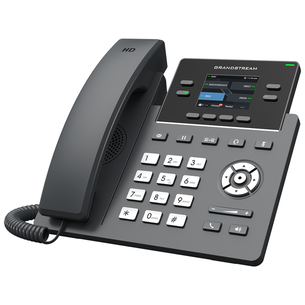 Grandstream GRP2612G VoIP Telefon - Fekete