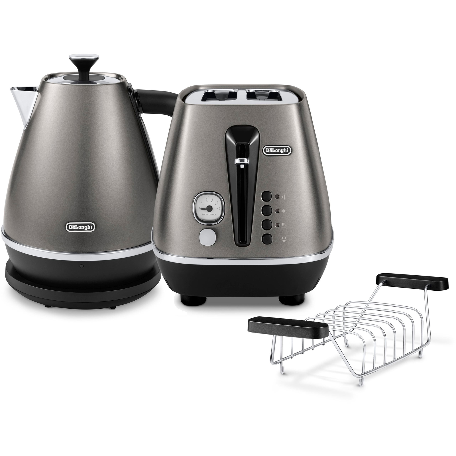 De'Longhi Distinta Titanium Breakfast Collection (KBIN2001. TB & CTIN2103. TB) (N/A)