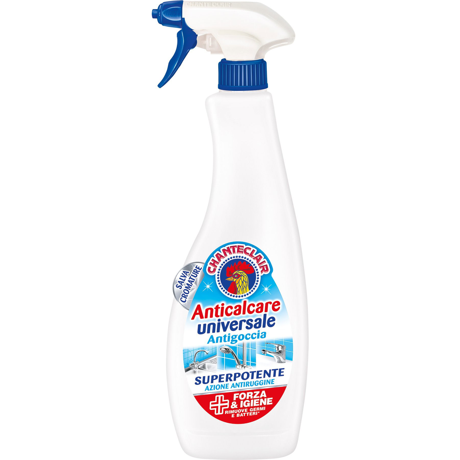 CHANTE CLAIR Anticalcare Antigoccia Rozsda- és vízkőoldó tisztító 625 ml (8015194517892)