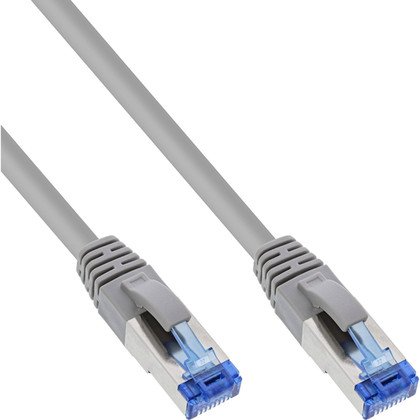 InLine B-76833 cavo di rete Grigio 0,3 m Cat6a S/FTP (S-STP)