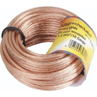 Hama 00205142 cavo audio 10 m Trasparente