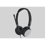 Yealink UH36 Dual Headset Vezetékes Fejpánt Iroda/telefonos ügyfélközpont USB A típus Fekete, Ezüst