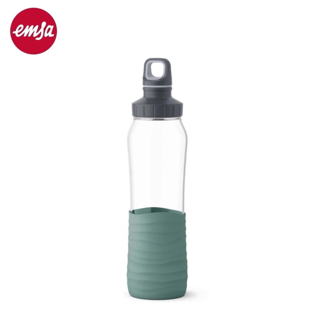 EMSA KW DRINK2GO N31003 Napi használatra 700 ml Üveg Zöld, Átlátszó (N3100300)