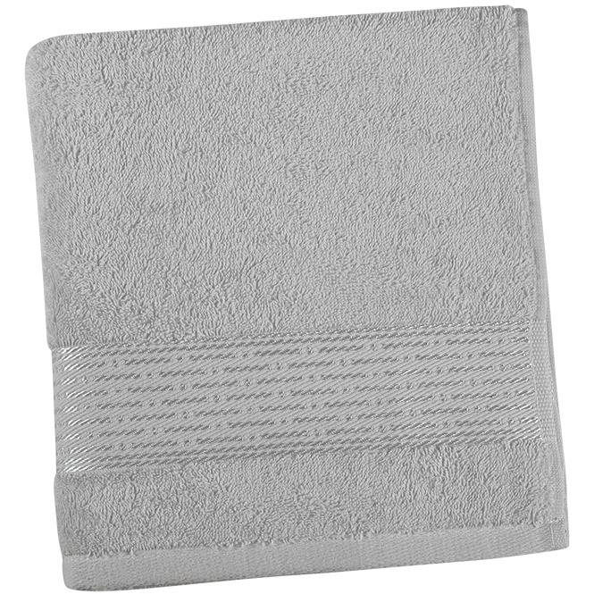 Bellatex Terry Collection Stripe - Towel 17/42 - 70 × 140 cm - light grey (1643)