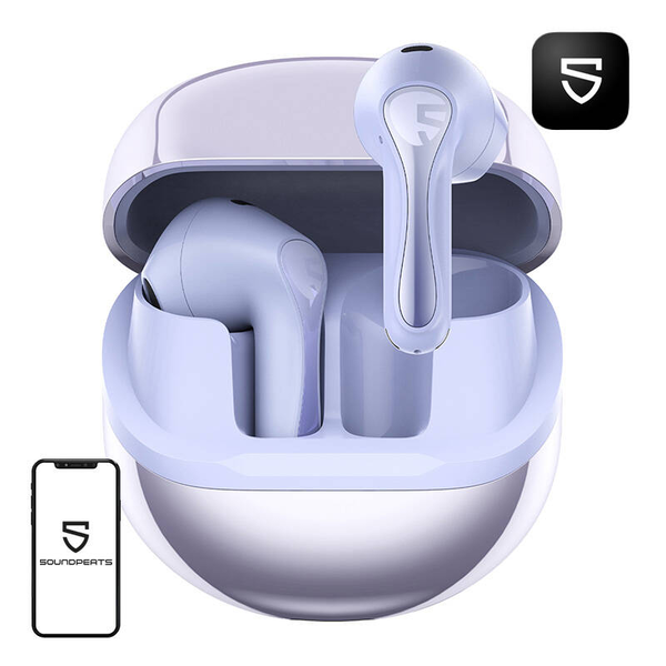 TWS sluchátka Soundpeats Air 5 (fialová)