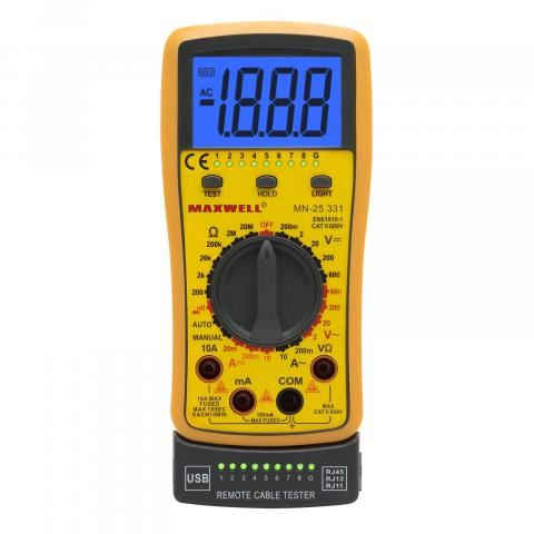 Maxwell Digitális multiméter (25331) (25331)