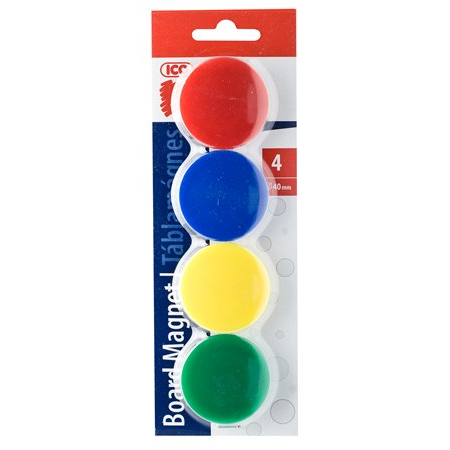 ICO JY-40 40mm Mágneskorong - 4 szín (4 db) (7570866000)