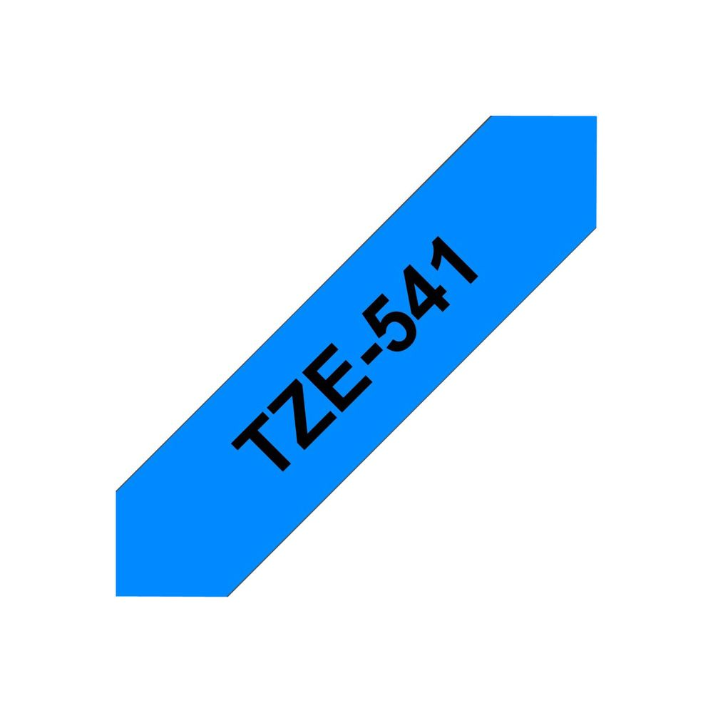 Brother laminated tape TZe-541 - Black on blue (TZE541)