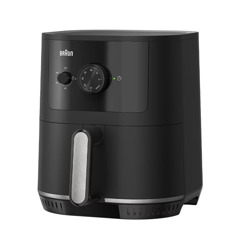 Braun HF3000 MultiFry 3 AirFryer Forrólevegős sütő 4,3L 1500 Watt - Fekete (HF3000)
