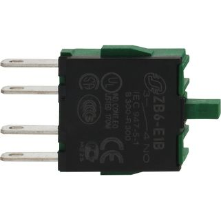 Schneider Electric ZB6E1B kabelsamler Sort