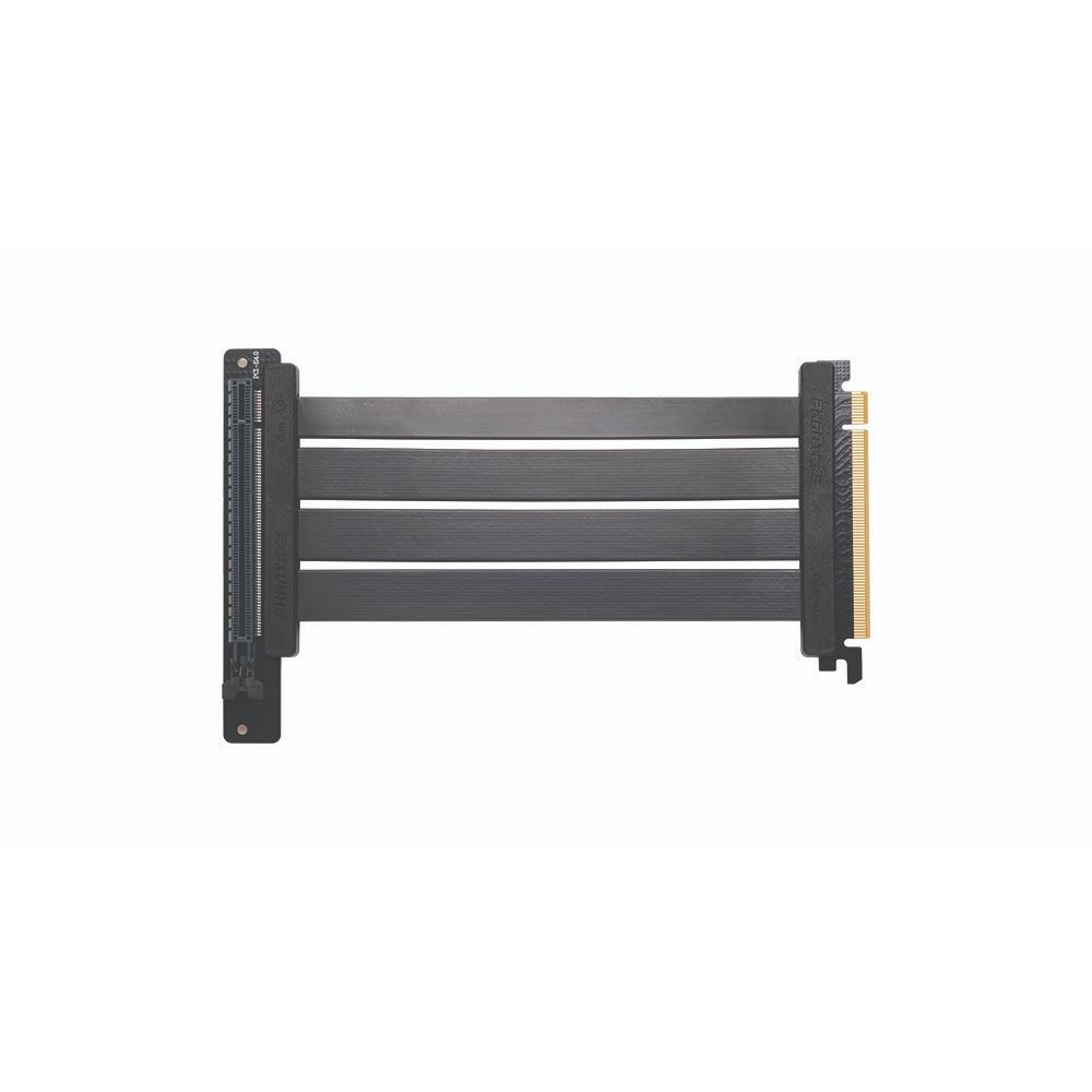 Phanteks függőleges GPU Riser PCI-E 4.0 kábel 220mm (PH-CBRS4.0_FL22) (PH-CBRS4.0_FL22)
