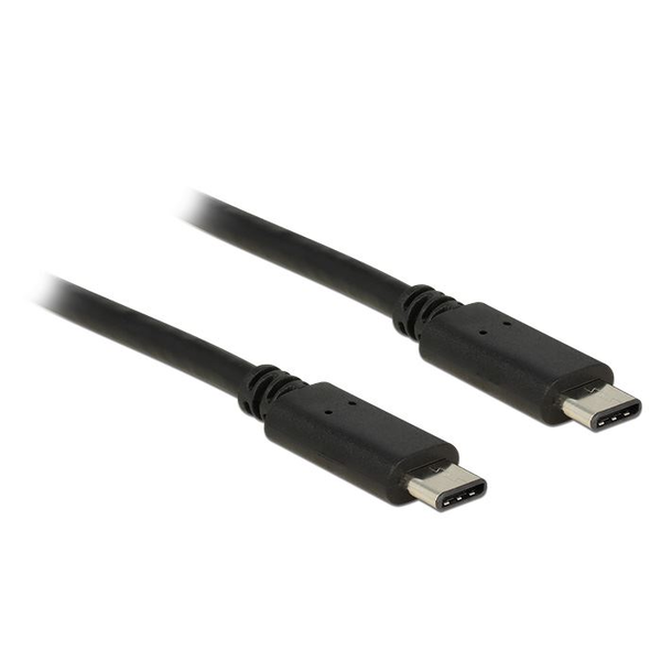 Delock 83672 USB Type-C (USB-C) 2.0 --> USB Type-C (USB-C) 2.0 0,5m kábel