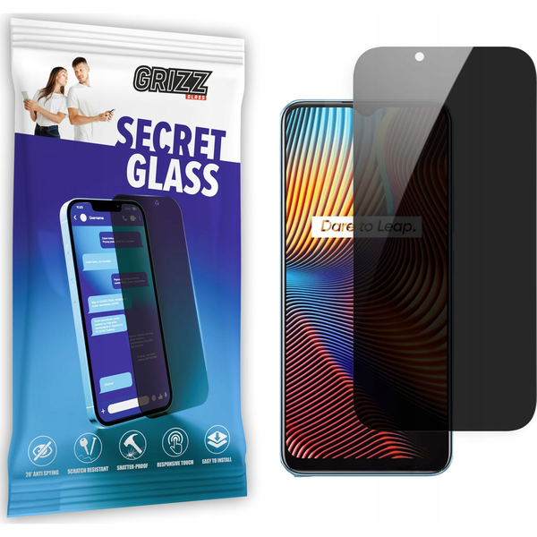  GrizzGlass Szkło prywatyzujące GrizzGlass SecretGlass Realme 7i Global