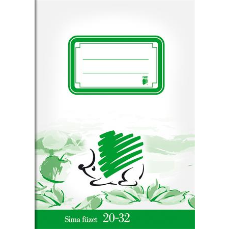 ICO Süni 32 lapos A5 sima füzet (7500052000)