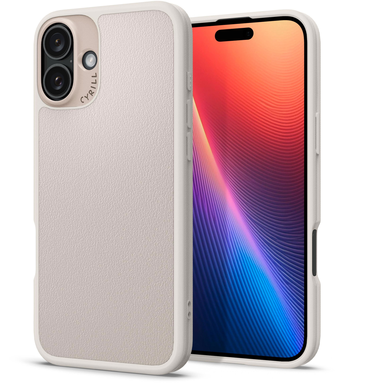 Spigen Cyrill Kajuk MagSafe Cream iPhone 16 tok (ACS08412)