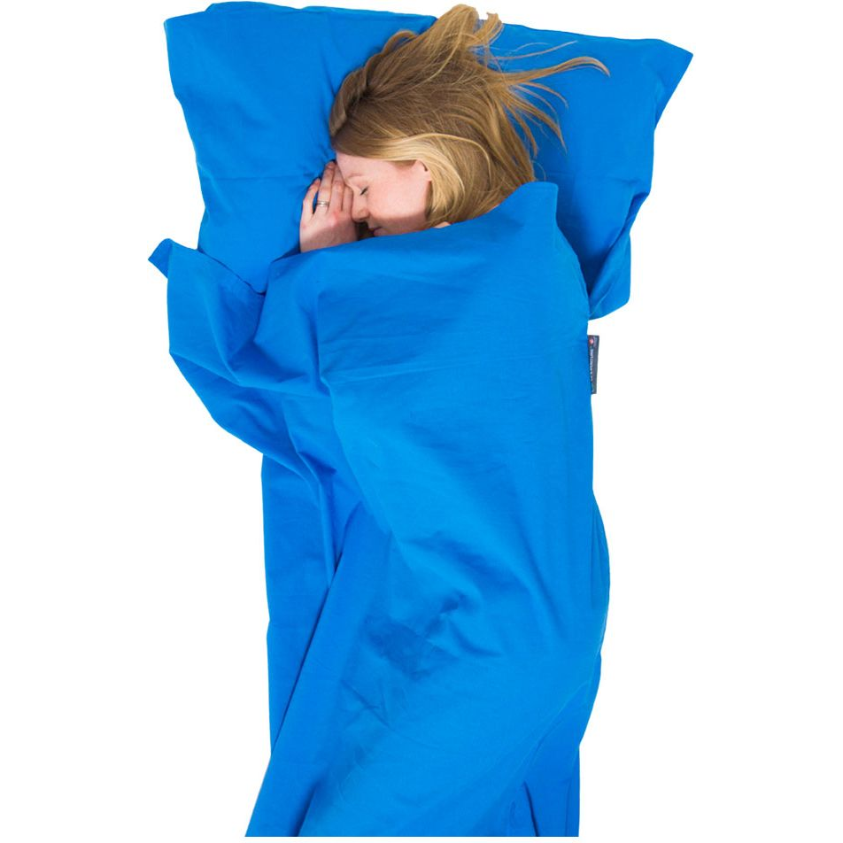 Lifeventure Cotton Sleeping Bag Liner blue mummy (LM65530)