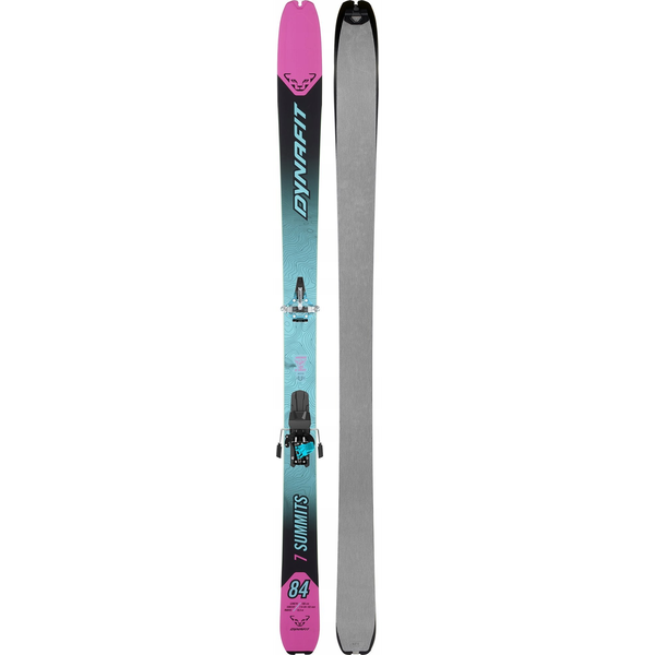 Zestaw seven summits+ women ski set-flamingo-reef-166cm DYNAFIT
