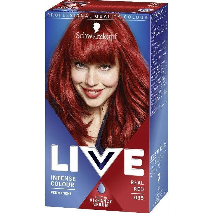 SCHWARZKOPF LIVE Intense Color 035 igazi vörös 50 ml (9000101624274)