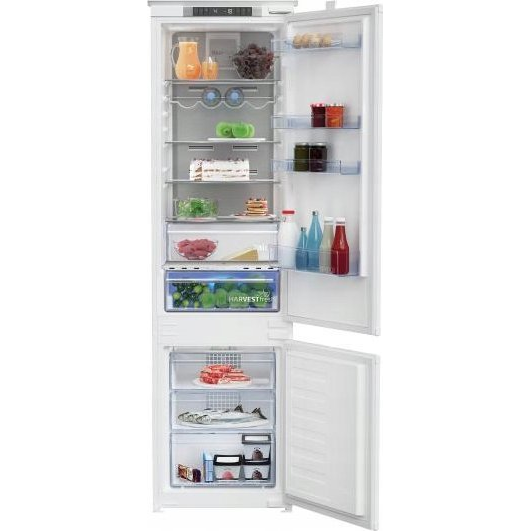 Beépíthető hűtőszekrény Beko BCNA306E4ZSN No Frost, 193,5 cm magas, 37 dB