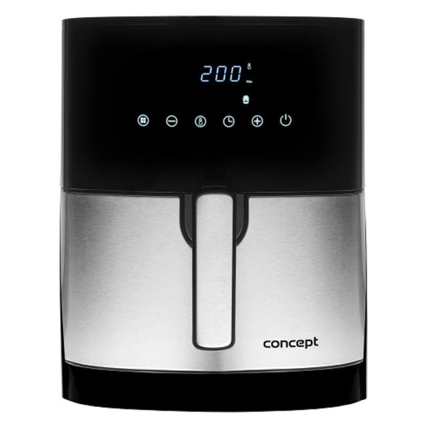 Concept FR5500 6,4 л фритюрник с горещ въздух – черен