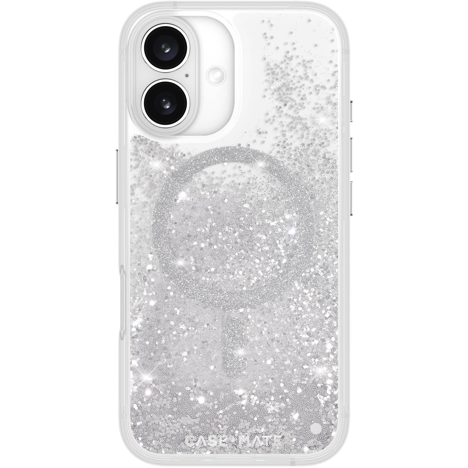 CaseMate Waterfall Silver Magsafe iPhone 16 tok (CM054596)